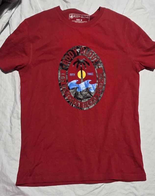 Body Glove Mens Tshirt Medium Surf