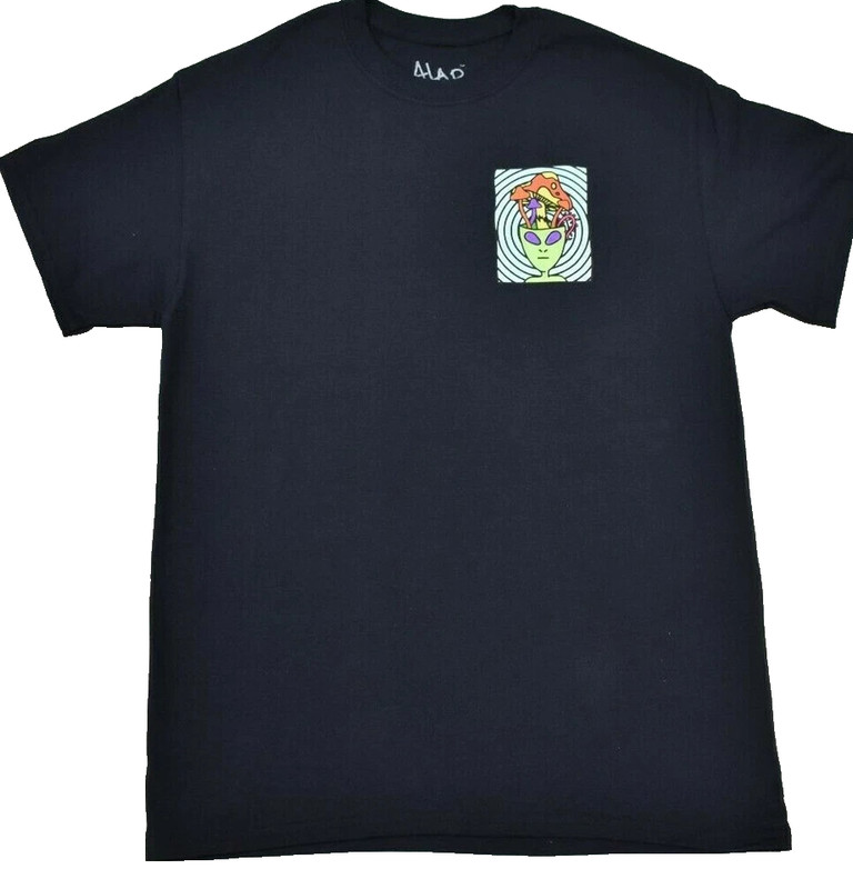 A-Lab Mens Expand Your Mind Minds Expanded Black T-Shirt New S-2XL gallery