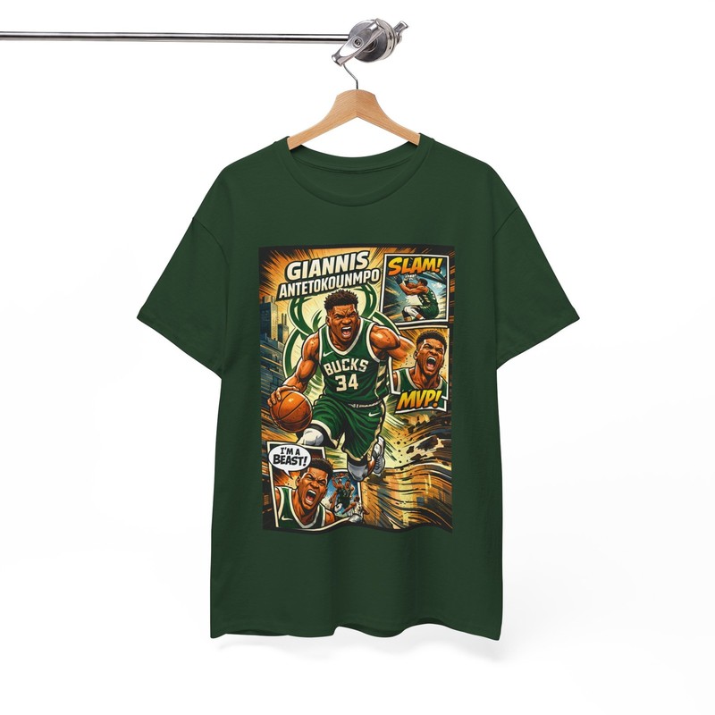 Giannis Antetokounmpo Unisex T Shirt Bucks Tee