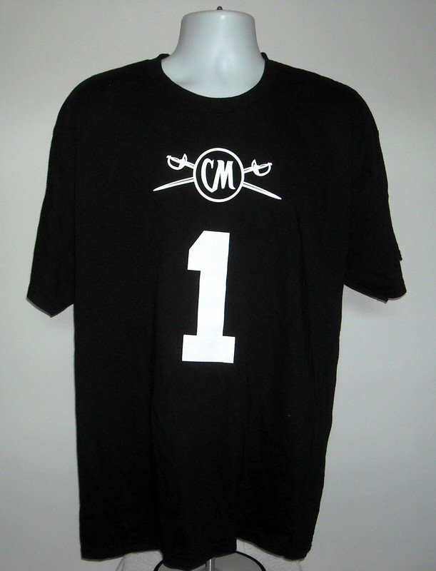 Captain Morgan Spiced Rum #1 T Shirt Mens XL Black 100% Cotton