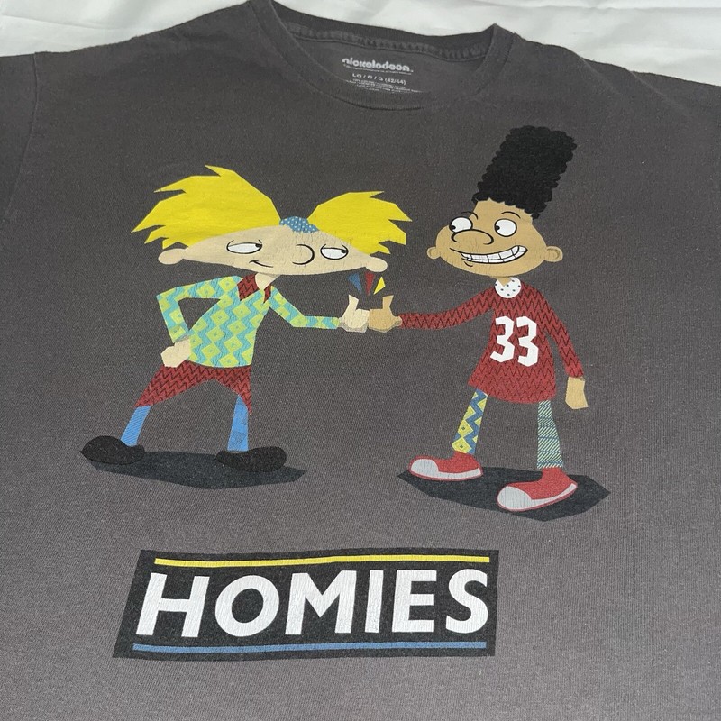 Nickelodeon Hey Arnold! Homies Shirt Sz L gallery