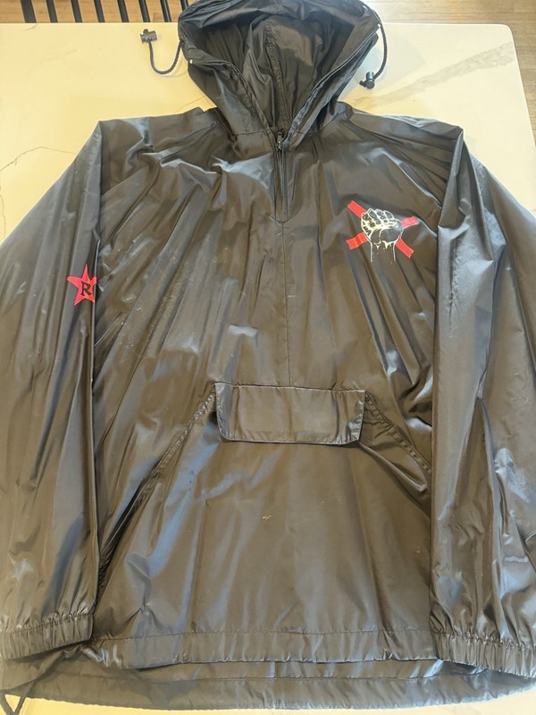 Mouthpiece Windbreaker XL Straight Edge Hardcore