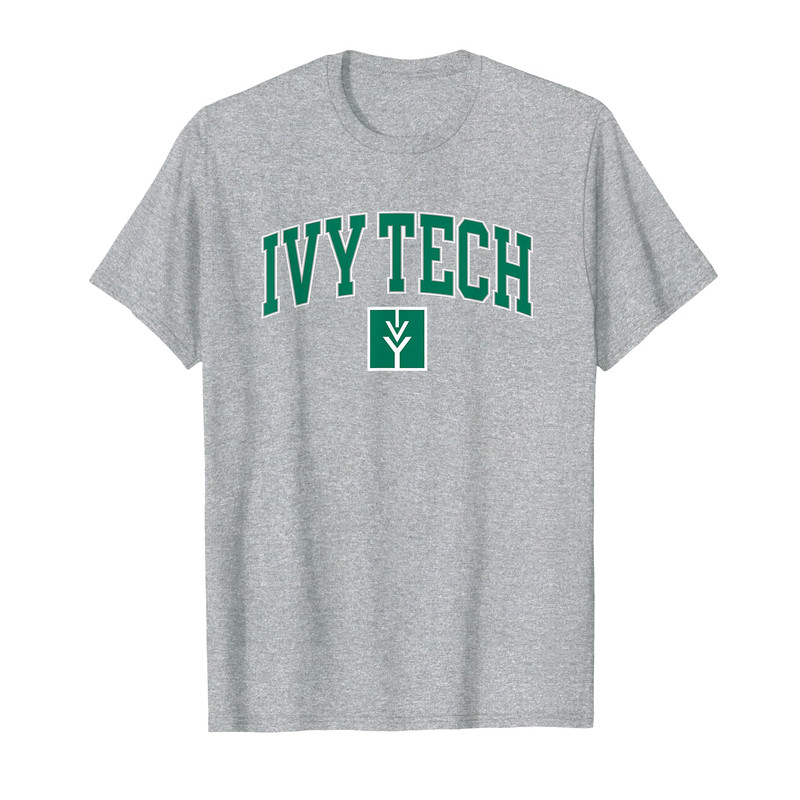 Elite Authentics Ivy Tech Arch Over Gray Officially Licensed T-Shirt