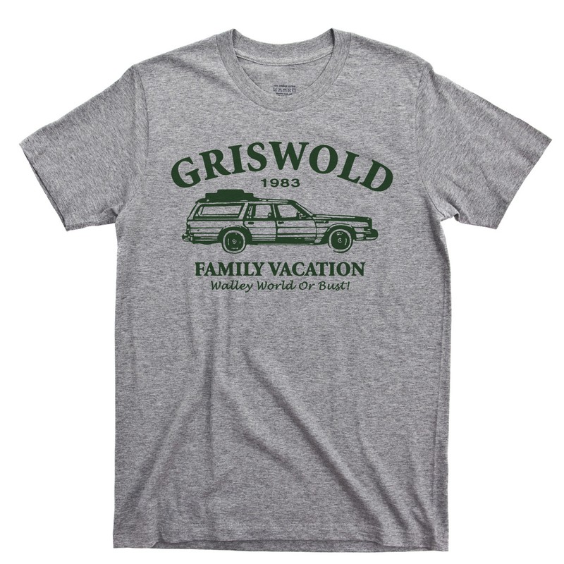 Clark W Griswold Vacation T Shirt Wagon Queen Family Truckster Walley World Tee