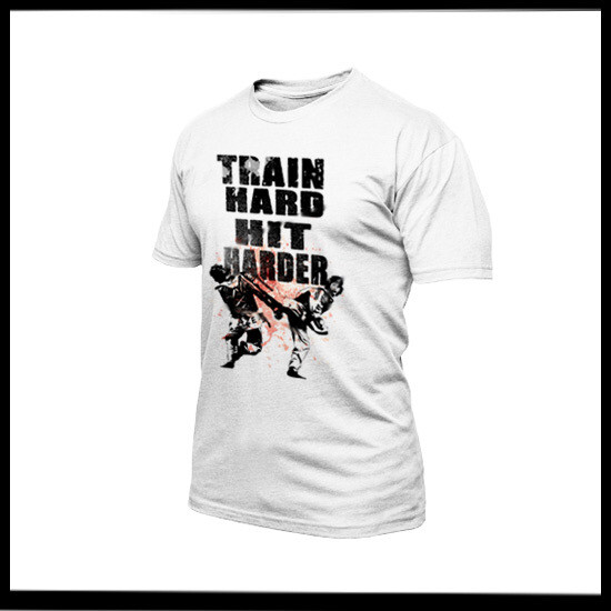 Martial Arts Train Fitness T-Shirt Taekwondo Jiu Jitsu Judo Karate MCMAP Muay
