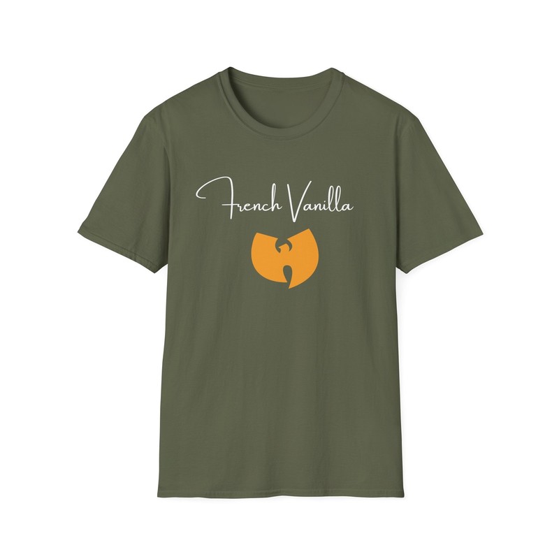 Wu-Tang W French Vanilla Graphic Shirt Music Rap Hip Hop Lyric Quotes Ice Cream