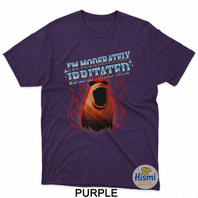 I'M Moderately Irritated Marcus The Worm Funny Meme T-Shirt gallery