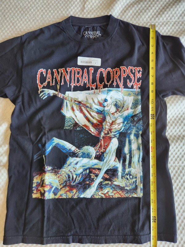 Cannibal Corpse Shirt Morbid Angel Obituary Deicide Immolation Death Metal Von