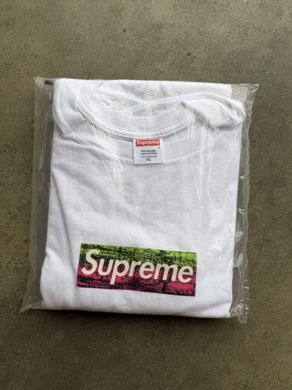 Supreme Los Angeles Fire Relief Box Logo Tee Sizes M-L-XL **In Hand** Free Ship gallery