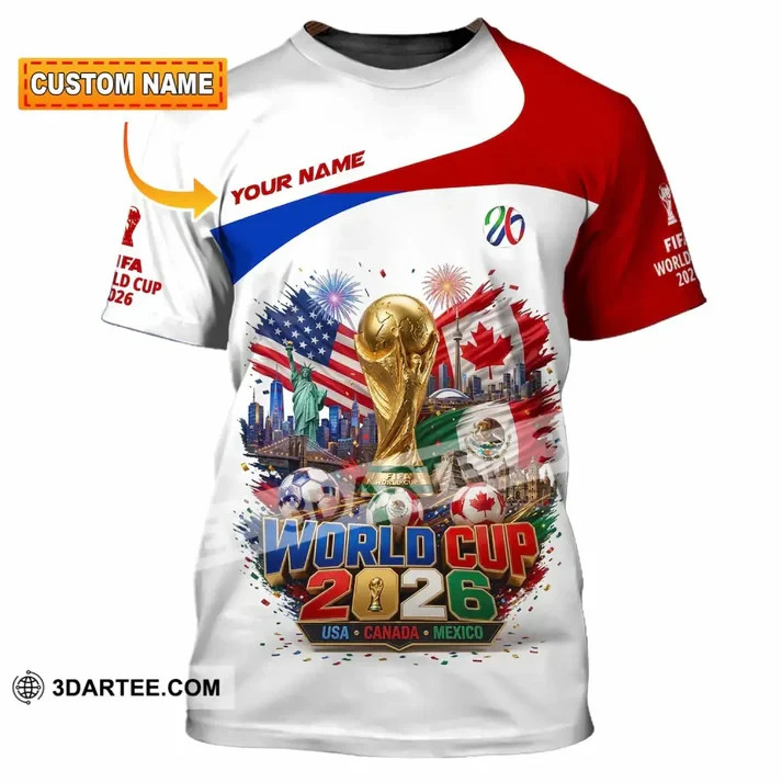 3D Unisex Shirt – Custom FIFA World Cup 2026 Shirt reprint VK13818