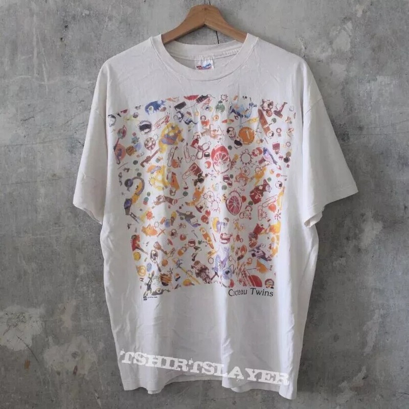 Cocteau Twins – Four Calendar Cafe white Short Sleeve Unisex T shirt Reprint