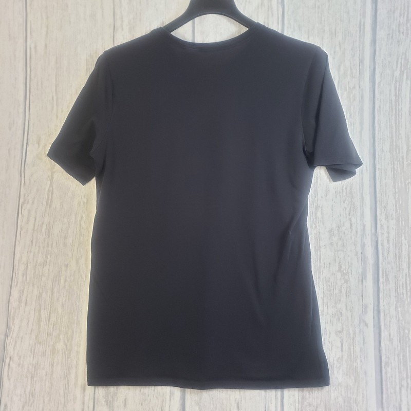 The Nike T Shirt Men’s Dri Fit Nike Swoosh Black Athletic Cut Large Tall LT gallery