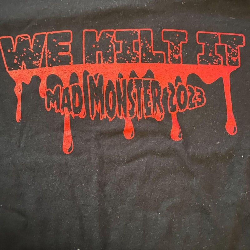 Unbranded Men's Black and Red T-shirt