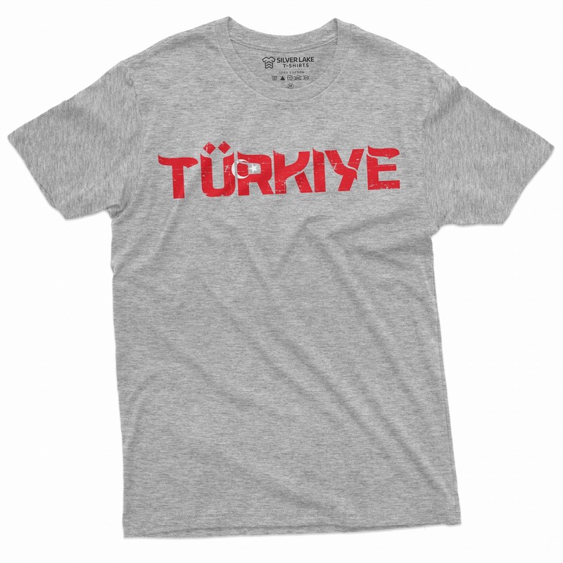 Men’s Turkey Turkiye T-shirt Republic Tee Mens shirt flag Turkish flag tee