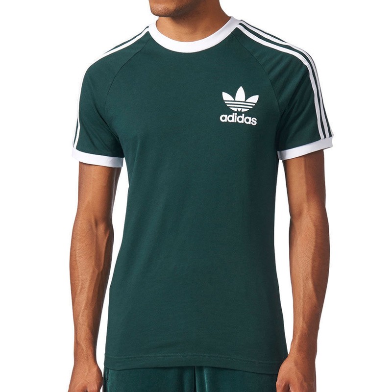 Adidas Originals California T-Shirt Green Night Men's XL 2XL BNWT FREE SHIPPING gallery