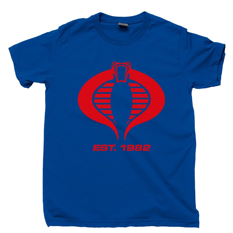 Cobra T Shirt Commander BATS Viper Baroness Zartan Storm Shadow Firefly Figure
