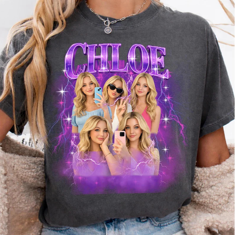 Custom Bootleg Shirt Personalized Style Tee Custom Photo Graphic