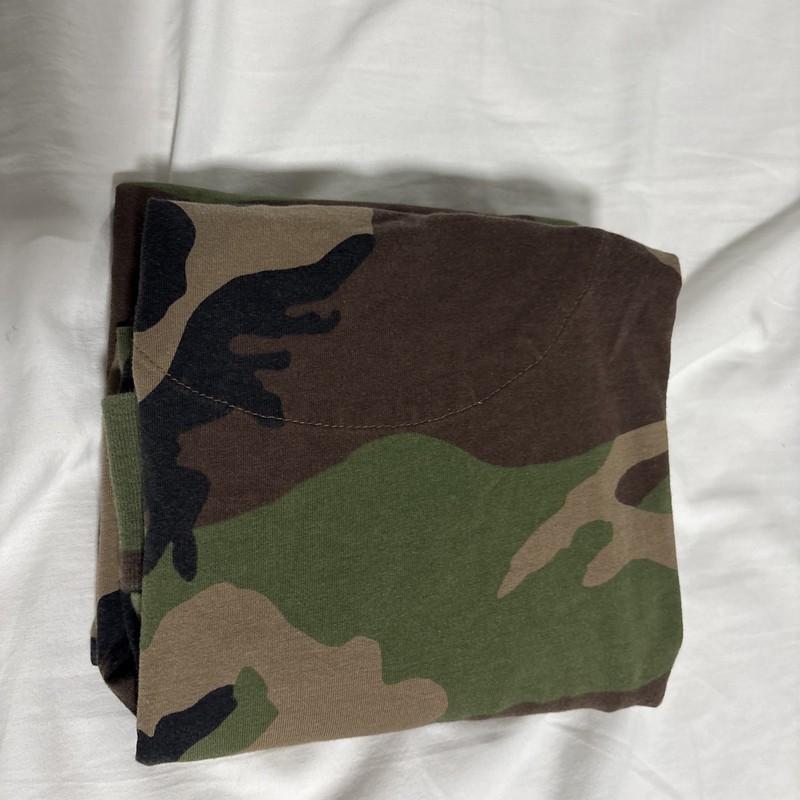 Polo Ralph Lauren T Shirt Mens Large Camouflage Camo Long Sleeve Pocket Crewneck gallery