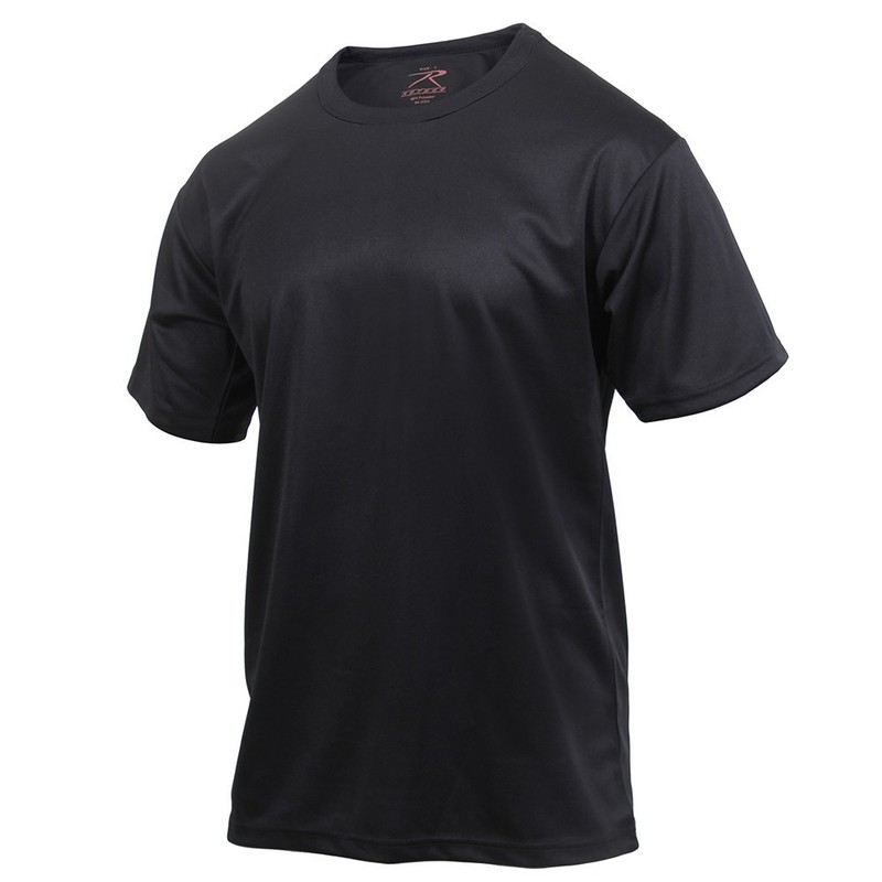 Rothco Quick Dry Moisture Wicking Polyester T-Shirt (Choose Sizes)