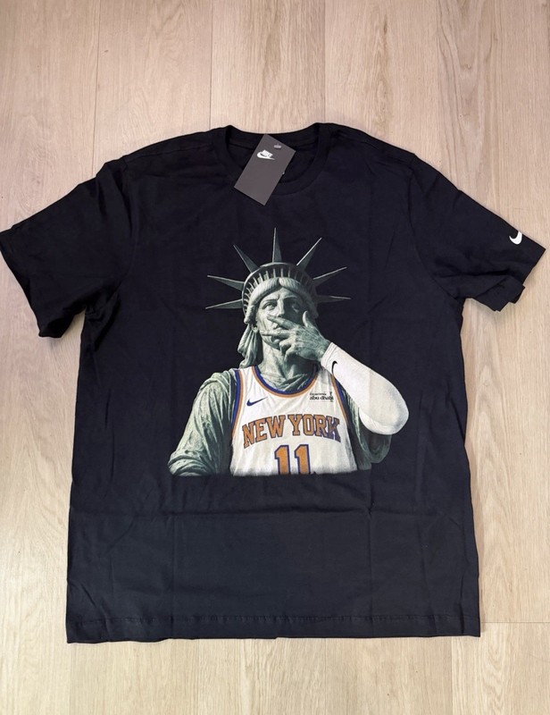 Nike Men’s XL NYC Only Exclusive Statue of Liberty Knicks Brunson T-Shirt