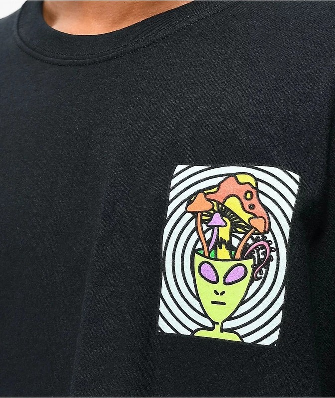 A-Lab Mens Expand Your Mind Minds Expanded Black T-Shirt New S-2XL gallery