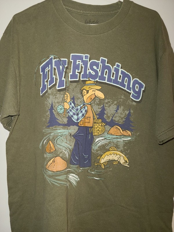 Lifestyle Classics Novelty T-shirts Funny Fishing and Hunting Large Men gallery