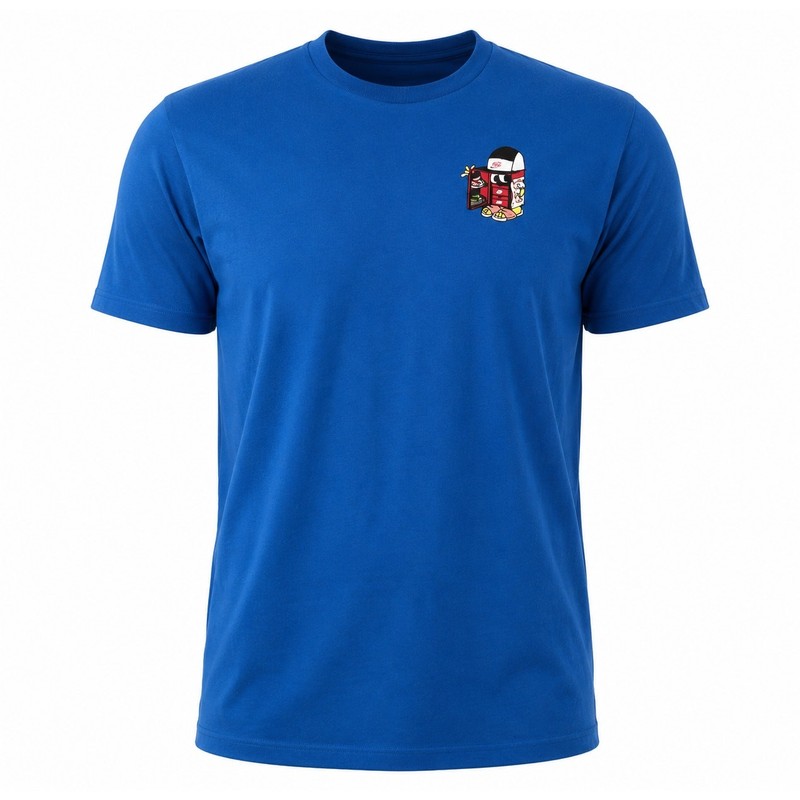 Nike Mens Graphic T Shirt Blue Large Casual Sportswear Streetwear Tee