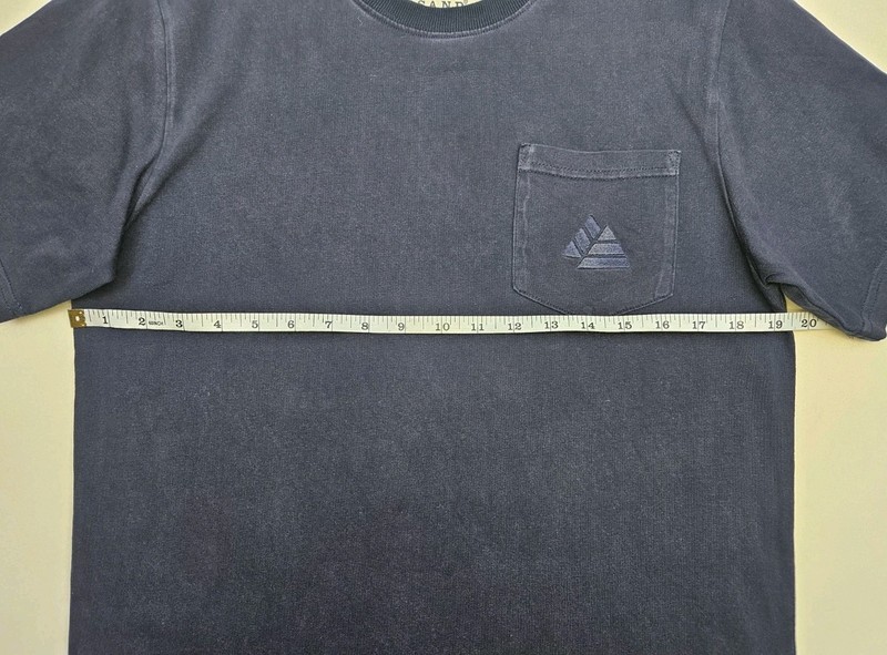 Galt Sand T-Shirt Navy Blue Cotton Mens Size S Short Sleeve Crew Neck Casual gallery