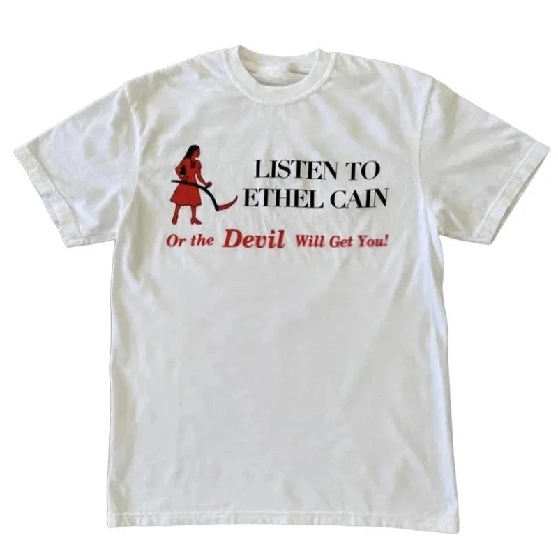 Listen to Ethel Cain or Devil Will Get You 2026 Merch reprint T-Shirt, FAST SHIP
