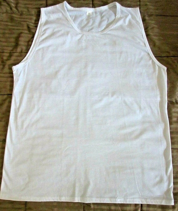 Mens Tank Top Cotton Shirt Sleeveless Tee Casual Active 3 Pack XL