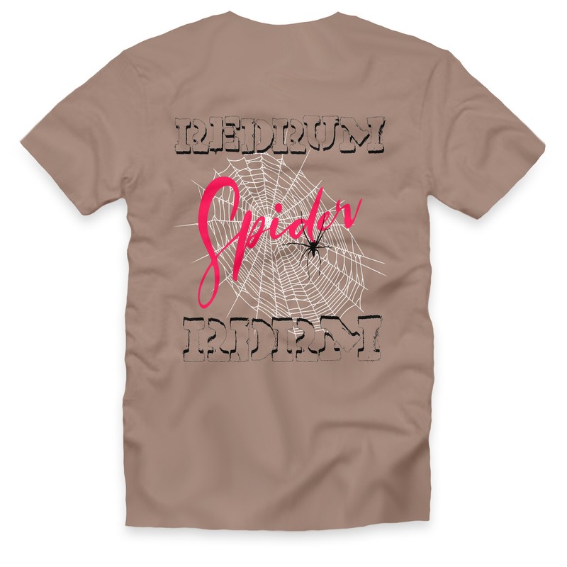 Taupe Haze 4 Redrum Spider T-Shirt gallery
