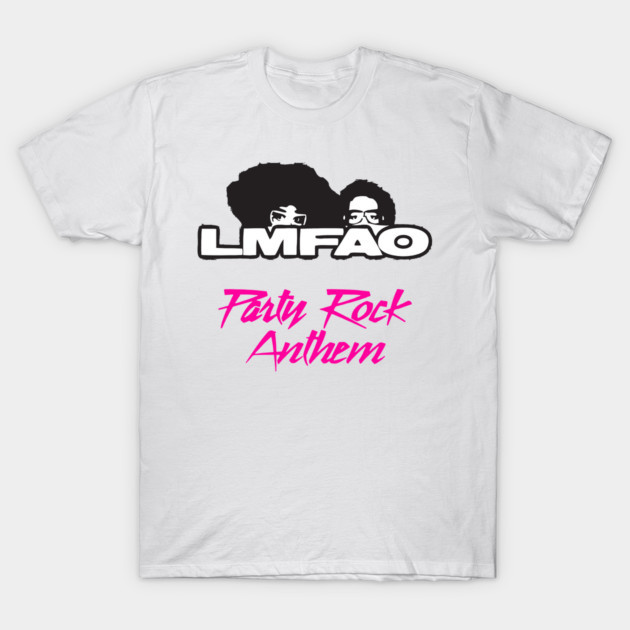 LMFAO T-Shirt Vintage Y2K Electro Pop Band Merch Party Rock Anthem Graphic Tee