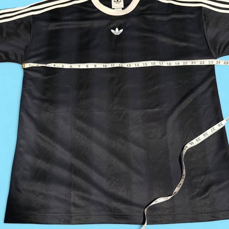 adidas Originals Adicolor Jacquard Jersey Tee Black White M NWOT gallery