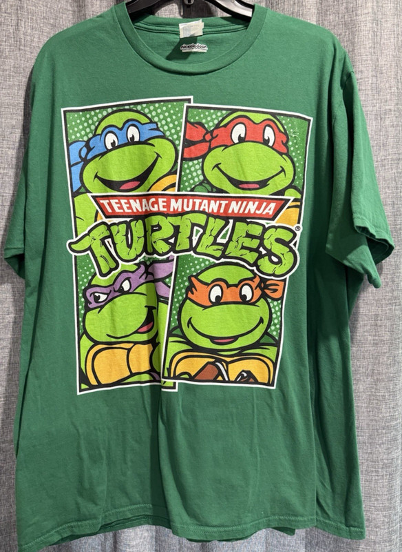 Nickelodeon Teenage Mutant Ninja Turtles T Shirt Mens XL Graphic Tee Port & Co