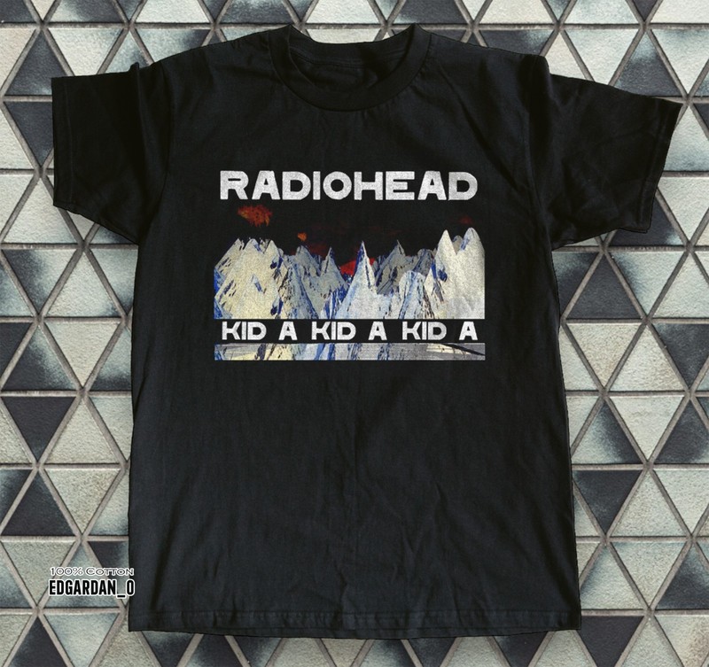 Radiohead – Kid A Kid A Cotton Black Unisex T-shirt Size S-5XL
