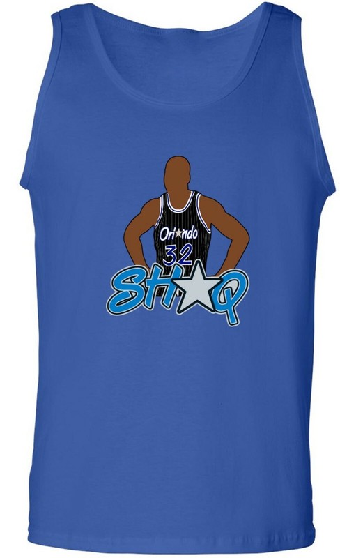 Shaquille O’Neal Shaq Orlando Magic Pic Logo TANK-TOP