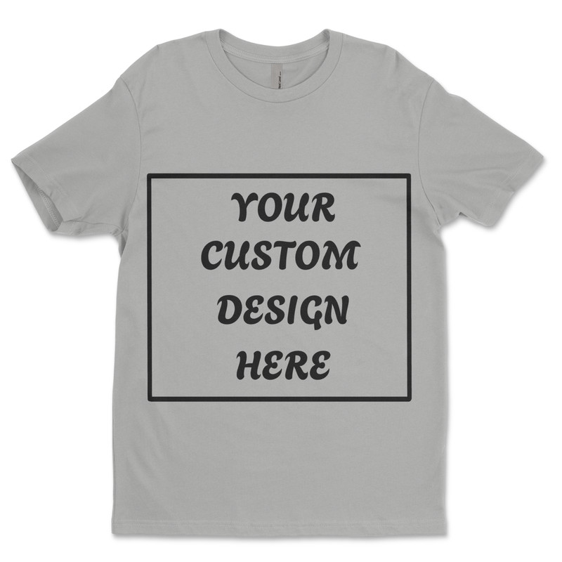 Personalized Custom T-ShirtCustomized w/Photo, Text, Logo DTF on nextlevel shirt gallery