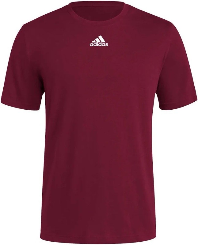 Adidas Mens Fresh Short Sleeve Cotton Tee Maroon HG0707 Men’s Size 2XL – NWT