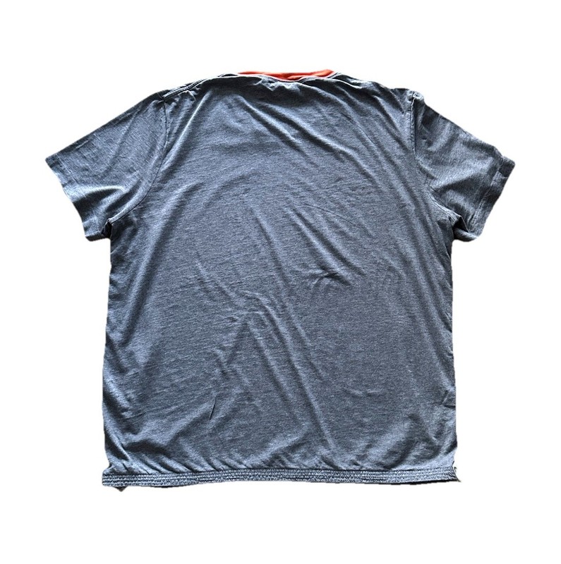 Helmut Lang Short Sleeve Shirt Mens Size XL Gray Embroidered T Shirt gallery