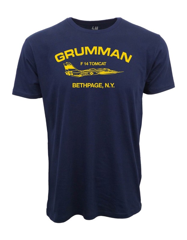 GRUMMAN F14 TOMCAT GRAPHIC T SHIRT