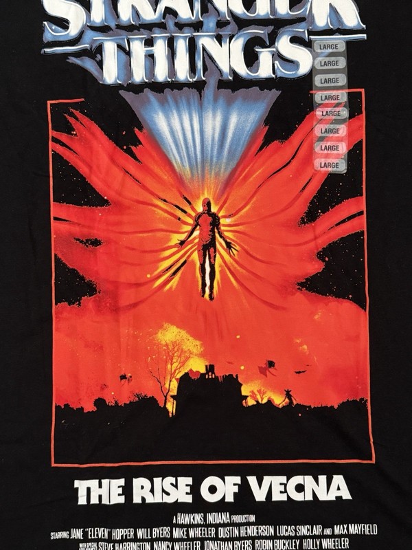 STRANGER THINGS The Rise Of Vecna T-Shirt Netflix MENS L NEW w/ TAG gallery