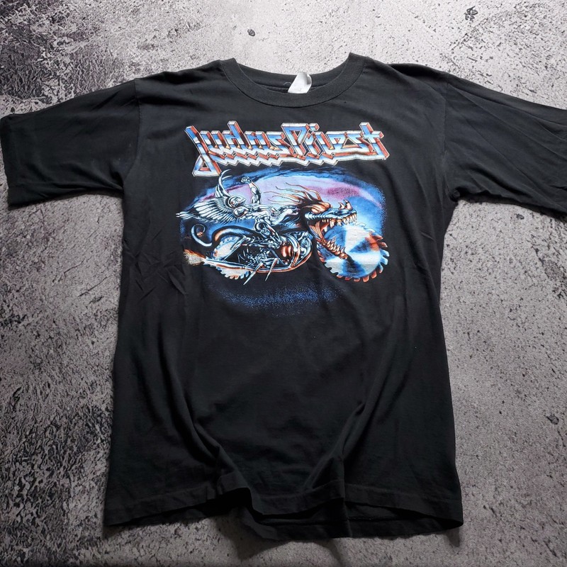Vintage 90s Judas Priest Painkiller World Tour 1990 Mens T-Shirt Size L