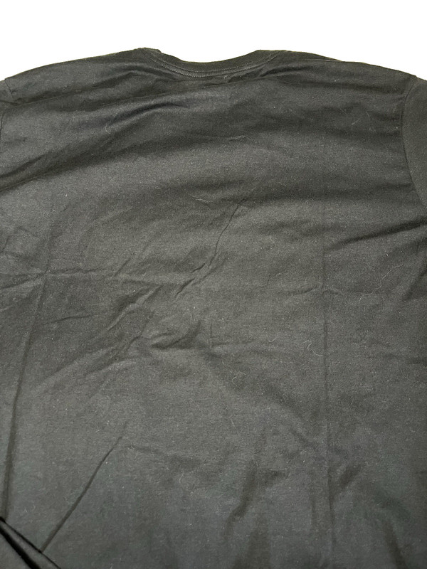Nike The Nike Tee Baseball T-Shirt Black White Logo Men’s Size Large gallery