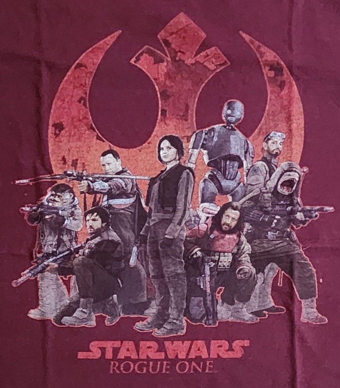 Rogue One Mad Engine T-Shirt Sz Large Star Wars Universe Movie Collectible Tee