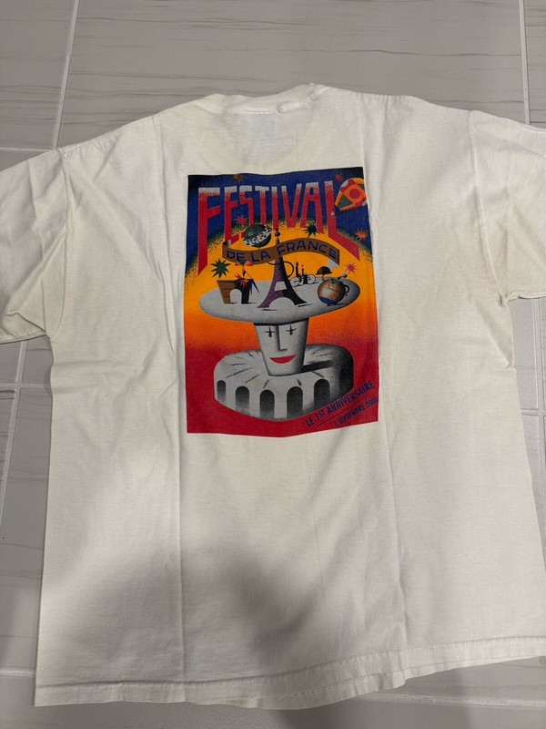 Festival de la France 1st Anniversaire Shirt Large Paris Hotel Las Vegas gallery