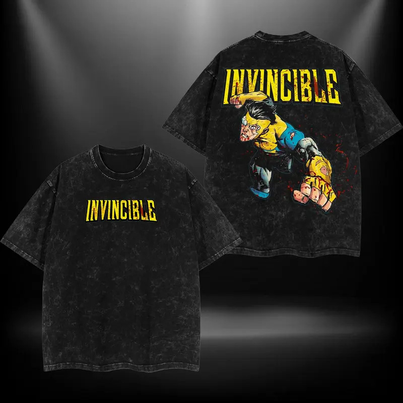 Invincible Mark Grayson Viltrumite Hero T-Shirt Men Graphic Tee