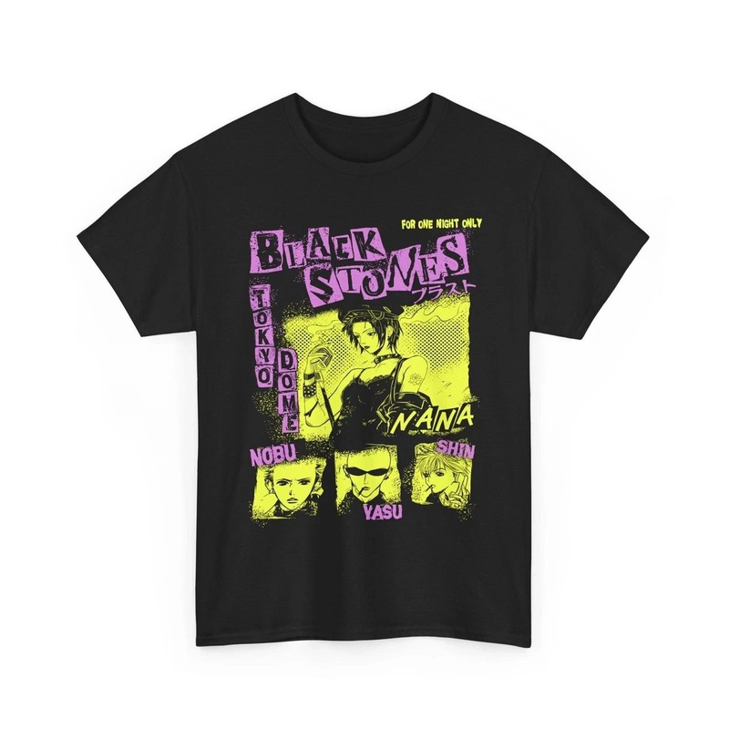 Nana Osaki Black Stones Anime Graphic Tee Unisex Cotton
