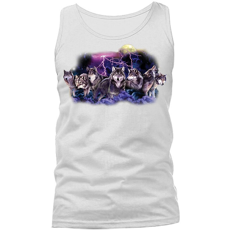 Night Hunt Wildlife Outdoor Nature Animal Wilderness Tank Top