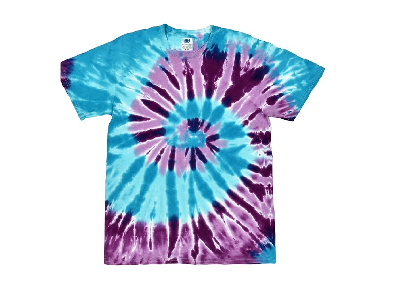 Vibrant Multicolor Tie Dye T-Shirts Adult & Kids 100% Cotton Colortone gallery