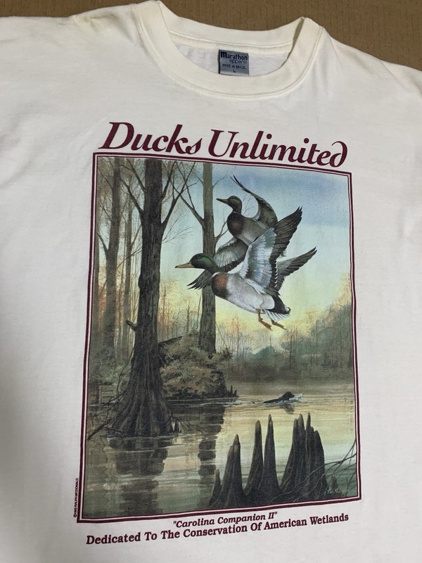93′ Ducks Unlimited Carolina Companion II Conservation T-Shirt -LRG (minor flaw